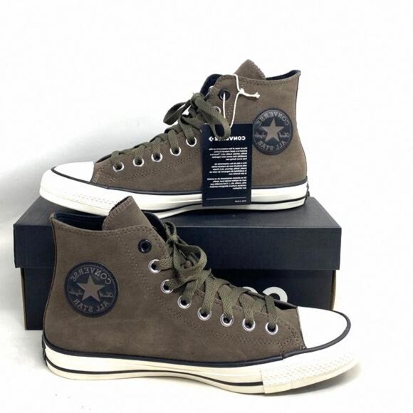 Converse Chuck Taylor High Women Shoe Engine Smoke A05372C Sneakers Casual Suede - Picture 5 of 10